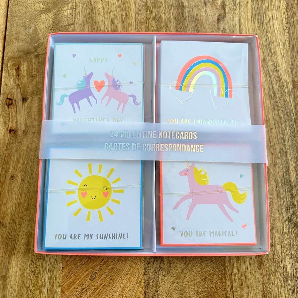 Meri Meri Unicorn Valentines
